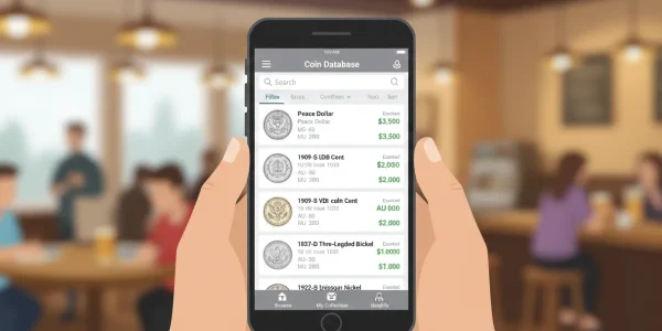coins database inside the phone